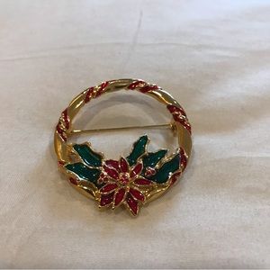 Christmas brooch